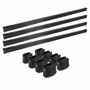Set complet bare portbagaj Kargo cu kit fixare si 4 bare otel 180 cm - Renault Trafic 2006-2014 - Ampatament L1 - Acoperis H1