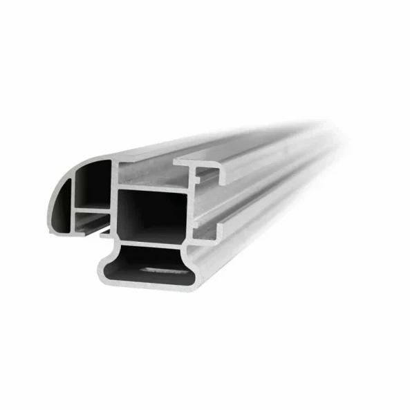 Set complet bare portbagaj Kargo-Plus cu kit fixare la jgheab de ploaie, inaltime picioare 16-21 cm si 2 bare aluminiu 150 cm - Jeep Wrangler 1987-2007
