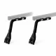 Kit de picioare compatibile cu bare Kargo si Kargo-Plus, pentru vehicule cu jgheab de ploaie - 22-37 cm