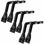 Set complet bare portbagaj Kargo cu kit fixare la jgheab de ploaie, inaltime picioare 22-37 cm si 3 bare otel 180 cm - Citroen C35 1974-1992 - Acoperis H1