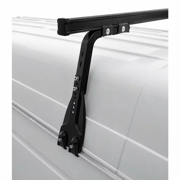 Set complet bare portbagaj Kargo cu kit fixare la jgheab de ploaie, inaltime picioare 22-37 cm si 3 bare otel 180 cm - Citroen C35 1974-1992 - Acoperis H1