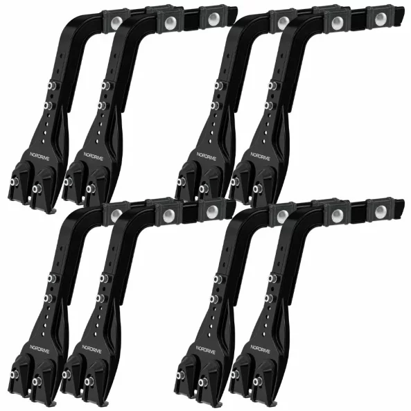 Set complet bare portbagaj Kargo cu kit fixare la jgheab de ploaie, inaltime picioare 22-37 cm si 4 bare otel 180 cm - Citroen C35 1974-1992 - Acoperis H1