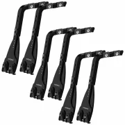 Set complet bare portbagaj Kargo cu kit fixare la jgheab de ploaie, inaltime picioare 43-58 cm si 3 bare otel 180 cm - Volkswagen LT 2000-2006 - Acoperis H3