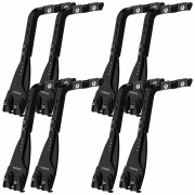 Set complet bare portbagaj Kargo cu kit fixare la jgheab de ploaie, inaltime picioare 43-58 cm si 4 bare otel 180 cm - Volkswagen LT 2000-2006 - Acoperis H3
