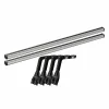 Set complet bare portbagaj Kargo-Plus cu kit fixare la jgheab de ploaie, inaltime picioare 22-37 cm si 2 bare aluminiu 180 cm - Ford Transit 1986-2014 - Acoperis H3