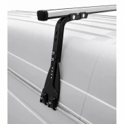 Set complet bare portbagaj Kargo-Plus cu kit fixare la jgheab de ploaie, inaltime picioare 43-58 cm si 2 bare aluminiu 180 cm - Volkswagen LT 2000-2006 - Acoperis H3