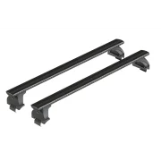 Silenzio Black, set complet de bare portbagaj din aluminiu - S - Evos LP - C004 - Renault Clio II 5p 1998-2005 - Acoperis standard