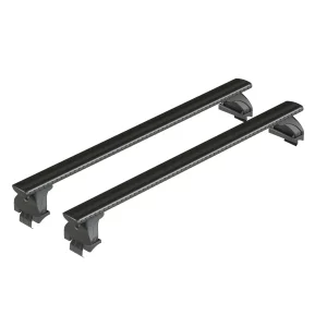 Silenzio Black, set complet de bare portbagaj din aluminiu - M - Evos LP - C002 - Ford Fiesta 3p 2002-2008 - Acoperis standard
