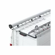 Sistem portbagaj tip grilaj vehicul comercial Kargo Rack Extended - 360x180x12 cm - Mercedes Sprinter 1995-prezent - Puncte fixe cu suruburi - ampatament Standard - Acoperis Normal