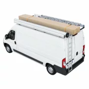 Sistem portbagaj tip grilaj vehicul comercial Kargo Rack Extended - 360x180x12 cm - Renault Master 1997-2010 - Puncte fixe cu suruburi