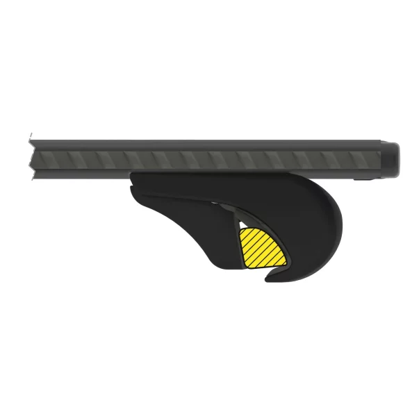 Silenzio Black Rail, set complet de bare portbagaj din aluminiu - M - Evos RA - Porsche Taycan Turismo - Sina standard inaltata