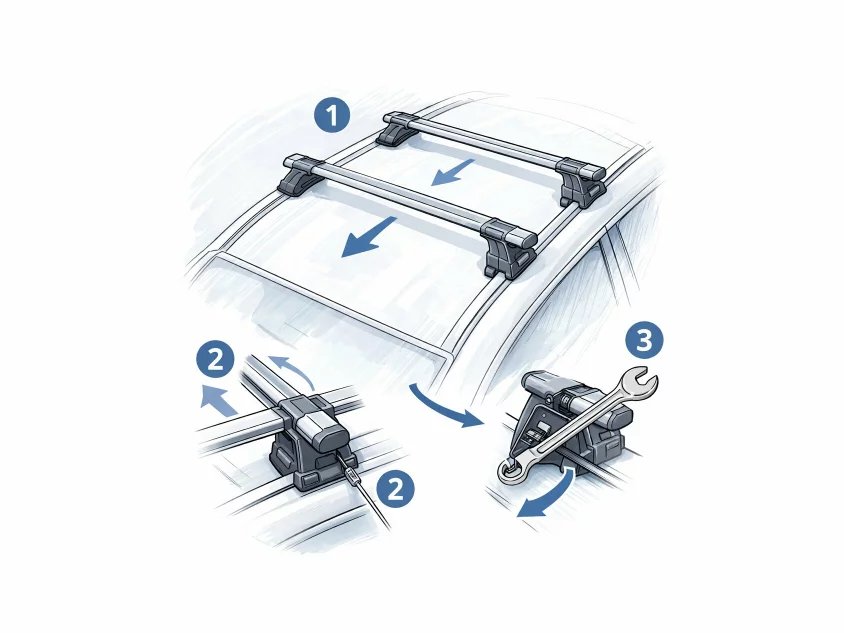 Cum se montează bare portbagaj – ghid complet pas cu pas
