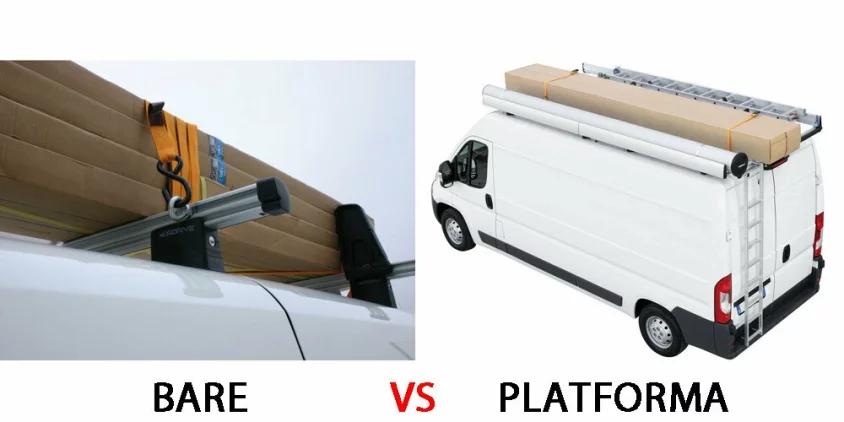 Platformă vs bare portbagaj utilitare – ce alegi pentru activitatea ta
