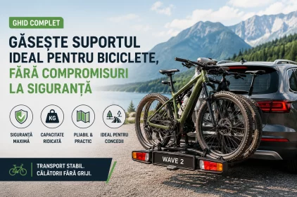 Suporturi biciclete auto: Tipuri, avantaje și ghid de selecție