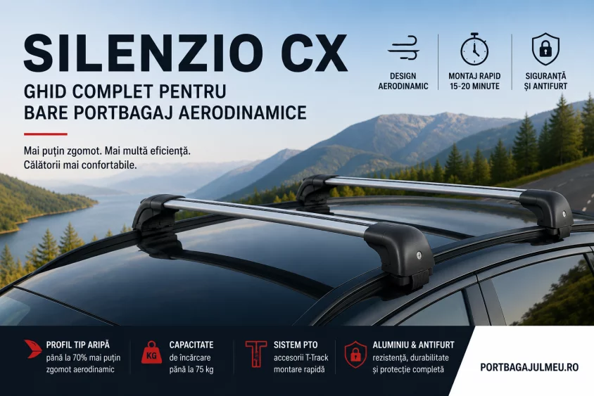 Silenzio CX: ce aduce noua generație de bare portbagaj Nordrive?
