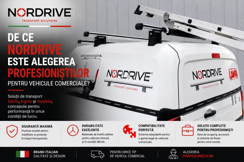 De ce Nordrive este alegerea profesioniștilor pentru vehicule comerciale?