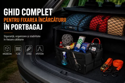 Transport sigur cu plase, chingi și sisteme de ancorare