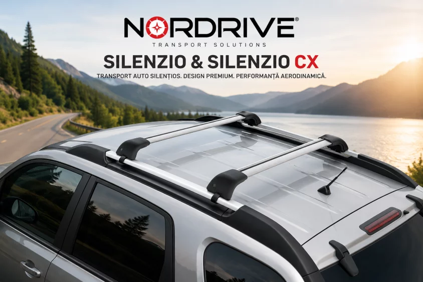 Bare portbagaj Nordrive Silenzio: ghid pentru transport auto silențios