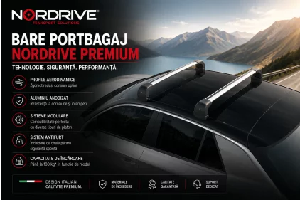 De ce să alegi bare portbagaj Nordrive premium pentru mașina ta