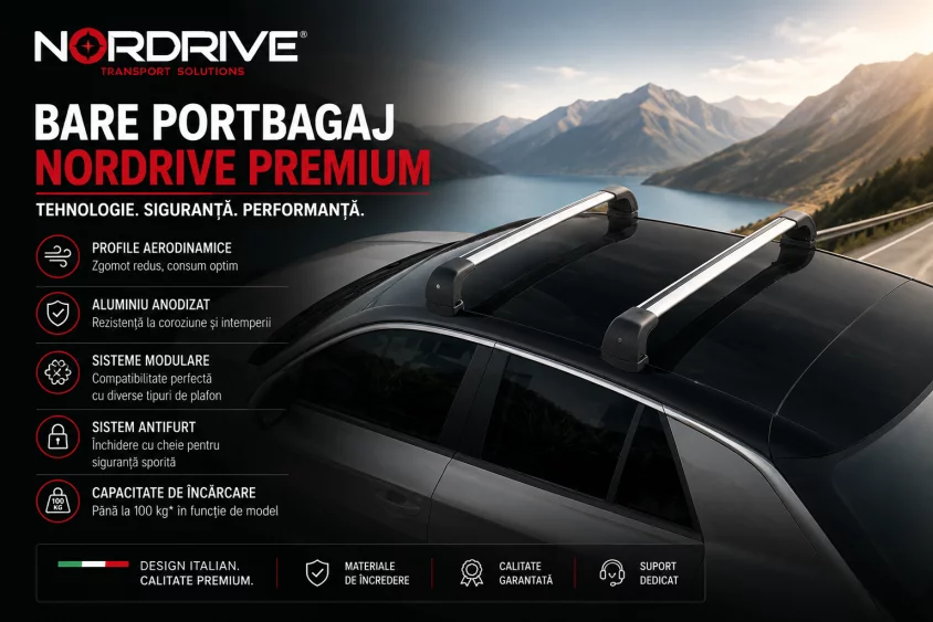 De ce să alegi bare portbagaj Nordrive premium pentru mașina ta