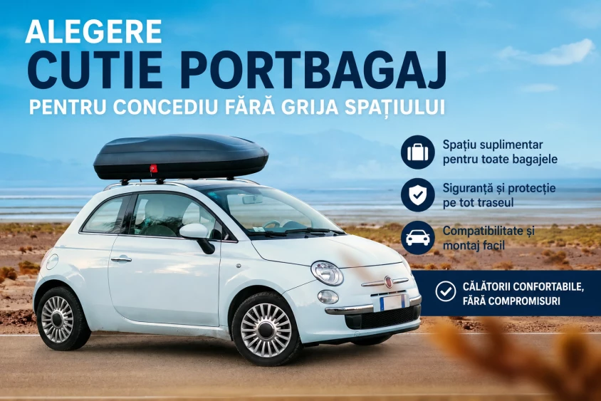 Ce cutie portbagaj îmi trebuie pentru bagaje de concediu: ghid complet