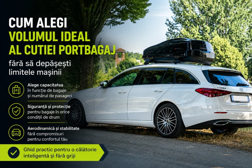 Cum alegi volumul ideal al cutiei portbagaj fără să depășești limitele mașinii