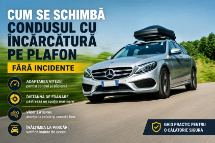 Cum se schimbă condusul cu încărcătură pe plafon: ghid auto