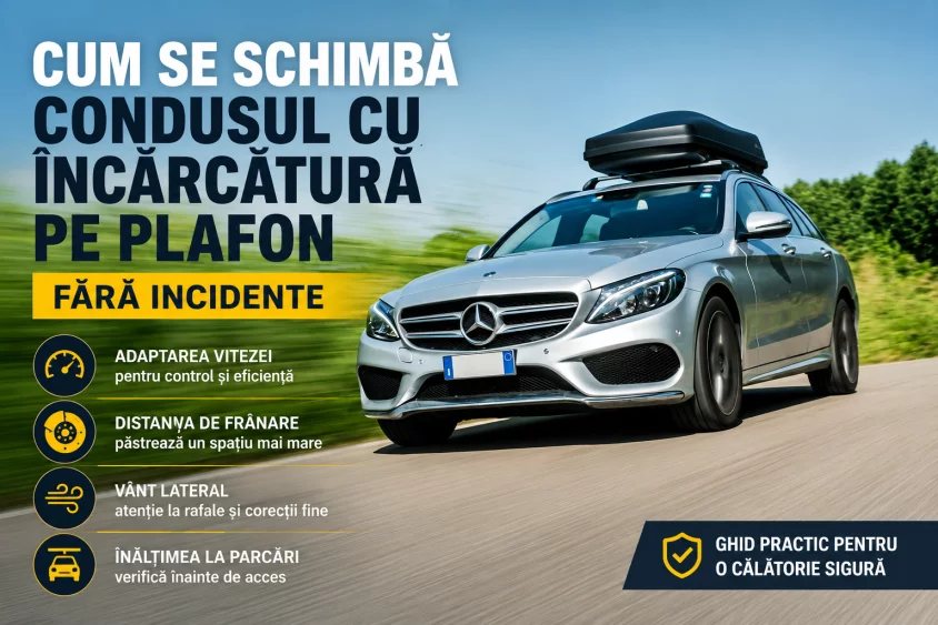 Cum se schimbă condusul cu încărcătură pe plafon: ghid auto