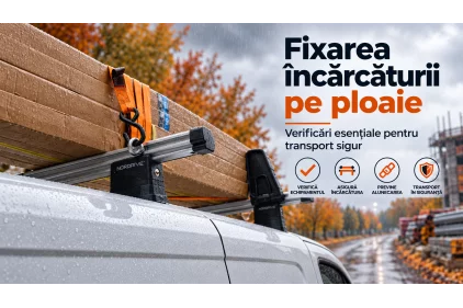 Fixarea încărcăturii pe ploaie: verificări esențiale pentru transport sigur