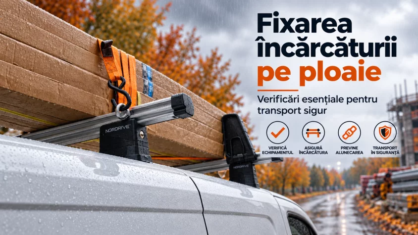 Fixarea încărcăturii pe ploaie: verificări esențiale pentru transport sigur