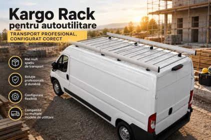 Kargo Rack pentru autoutilitare: transport profesional, configurat corect
