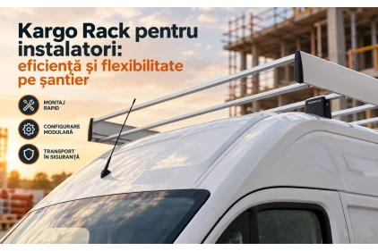 Kargo Rack pentru instalatori: eficiență și flexibilitate pe șantier