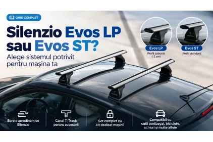 Silenzio Evos LP sau ST? Alege sistemul potrivit pentru mașina ta