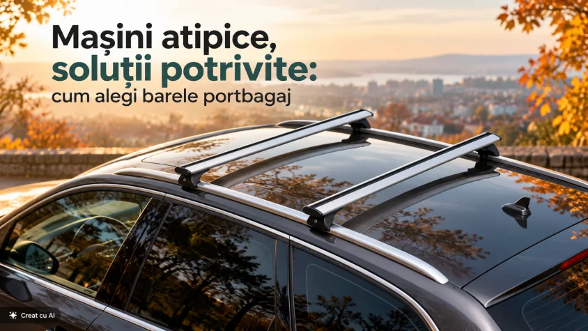 Mașini atipice, soluții potrivite: cum alegi barele portbagaj
